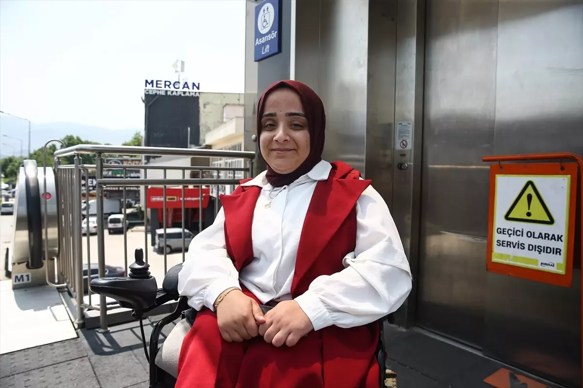 Osmangazi'de Bozuk Asansör Engellileri Mağdur Ediyor