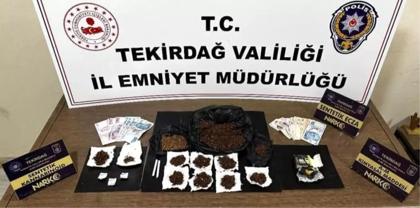 Tekirdağ'da Uyuşturucu Operasyonu: 9 Tutuklama