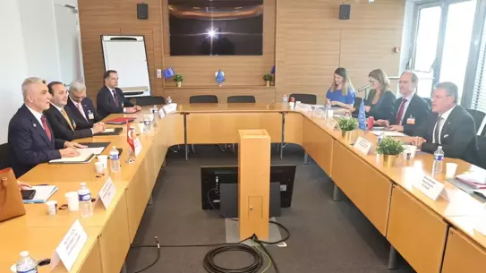 Ticaret Bakanı Ömer Bolat, AB Komisyonu Ticaretten Sorumlu Üyesi Maros Sefcovic ile Görüştü