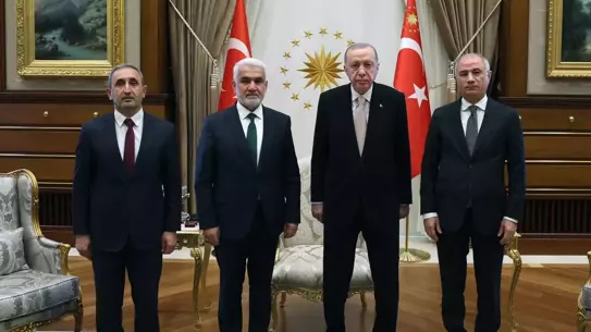 Cumhurbaşkanı Erdoğan, Zekeriya Yapıcıoğlu'nu kabul etti