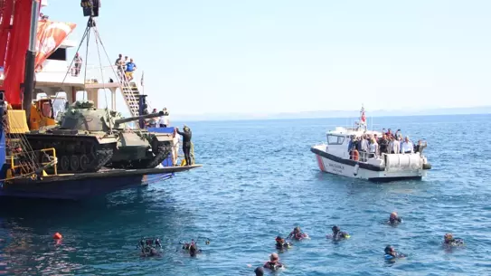 Edirne'de Yapay Resif Projesi Başladı