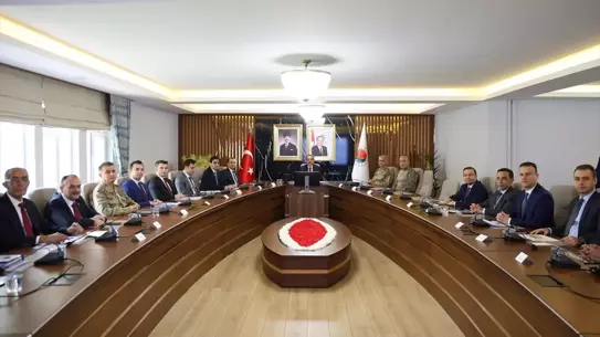 Şırnak'ta Güvenlik Toplantısı