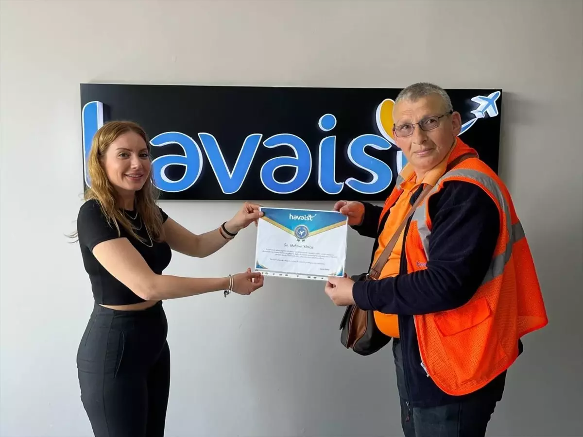 Havaist'ten Örnek Davranış: Unutulan Çanta Sahibine Ulaştırıldı