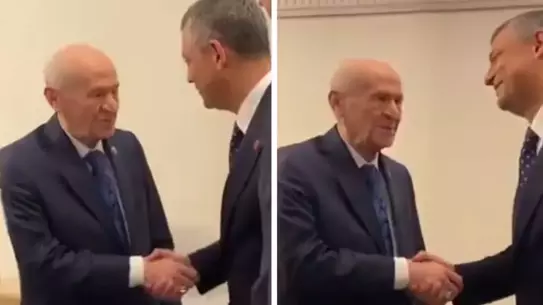 TBMM'de Bahçeli ve Özel arasındaki dikkat çeken diyalog: Çok hareketlisiniz maşallah