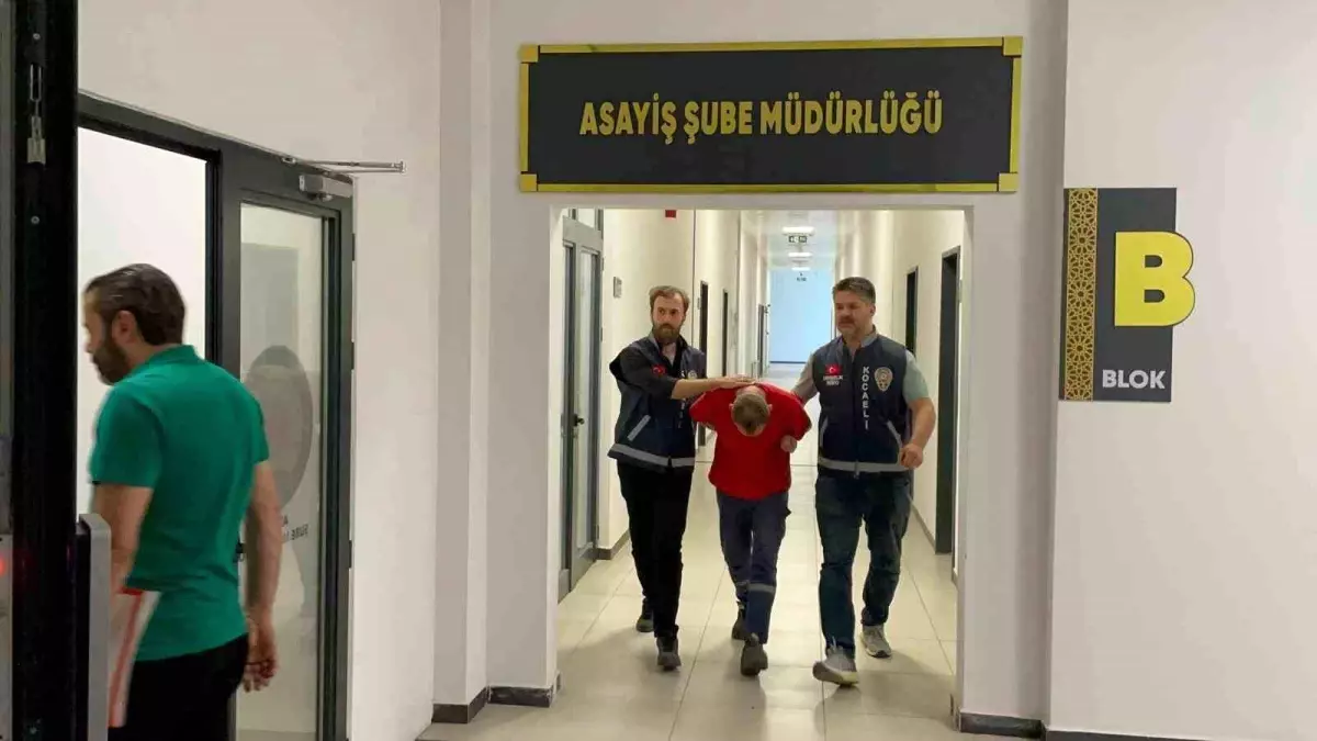 Kocaeli'de Kablo Hırsızlığı Şüphelisi Yakalandı