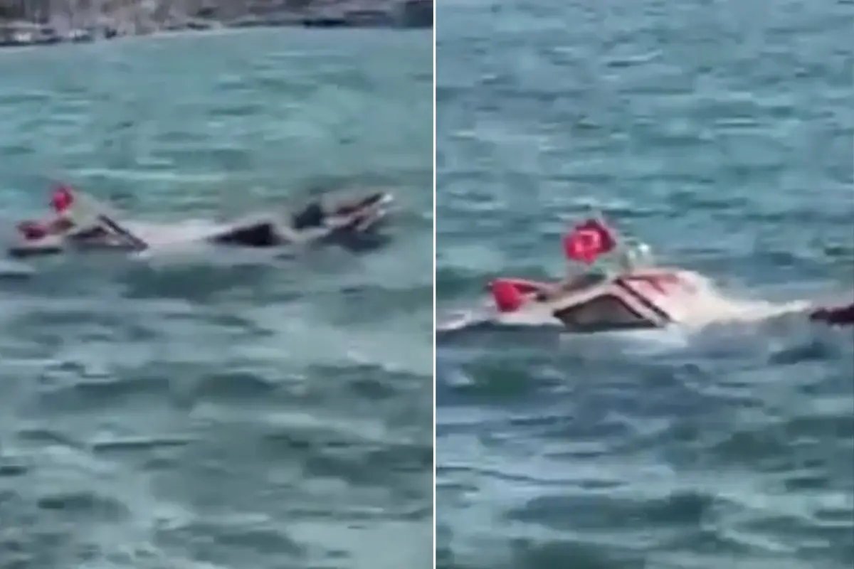 Ayvalık'ta Balıkçı Teknesi Battı