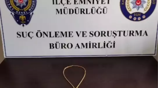Kayseri'de Altın Kolyeyi Alan Kadın Gözaltına Alındı