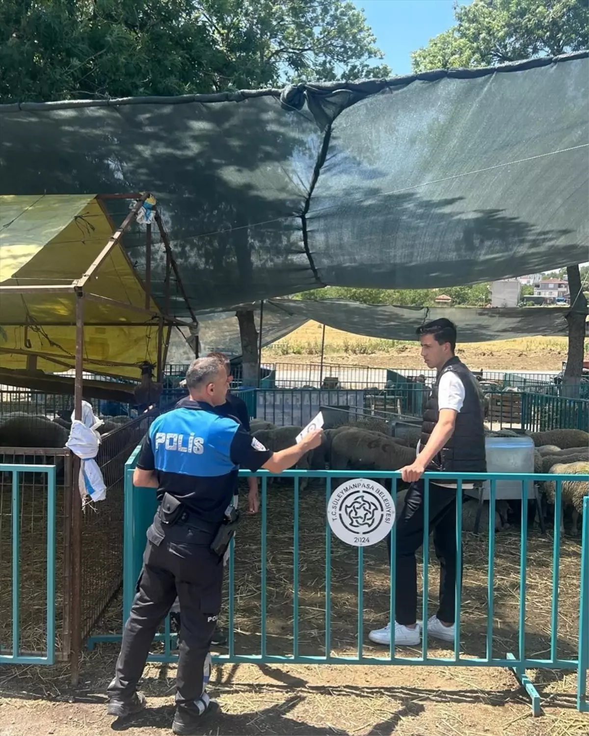 Tekirdağ'da Polisten Hayvan Pazarı Uyarısı
