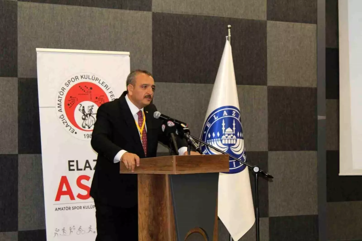 Mustafa Gür, Elazığ ASKF Başkanlığını Kazandı