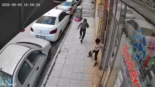 Elazığ'da 2 Çocuk Tehlikeli Oyun Oynadı