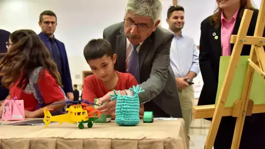 Sürdürülebilirliğe Merhaba De Projesi Sergisi Açıldı