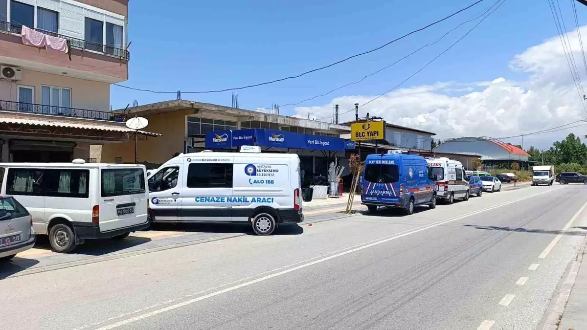 Manavgat'ta 50 Yaşında Adam Ölü Bulundu