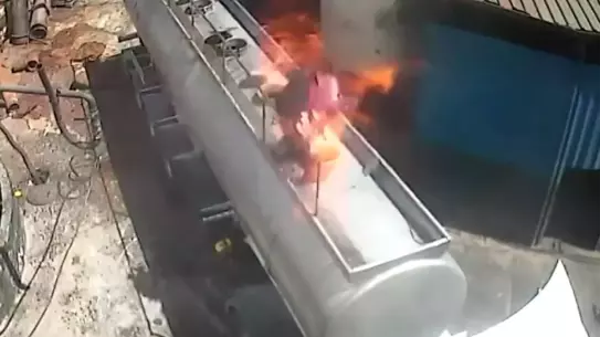 Gaziantep'te Fabrikada Patlama: İşçi Ağır Yaralandı