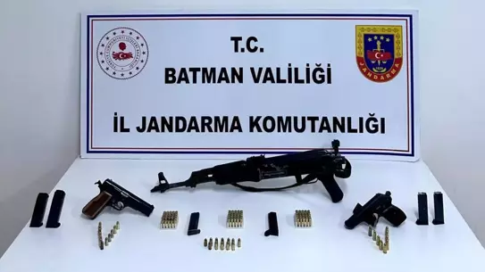 Batman'da Silah Operasyonu: Ş.S. Tutuklandı