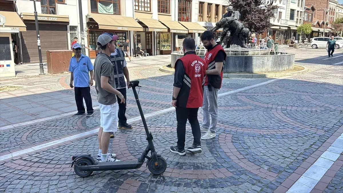 Edirne'de Kurban Bayramı Güvenliği Denetimleri