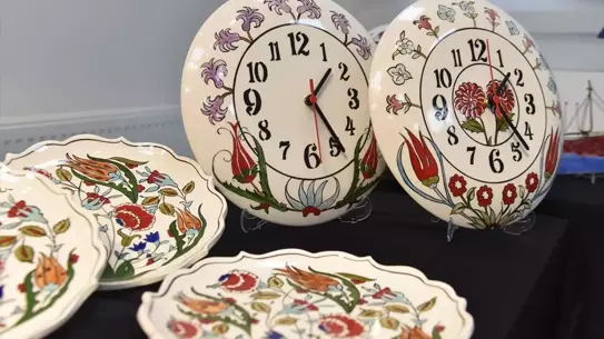 Görele'de Çini Sergisi Açıldı