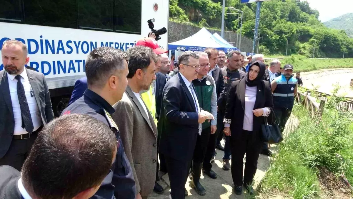 Trabzon'da Sel Felaketi: 206 İş Yeri ve Konut Zarar Gördü