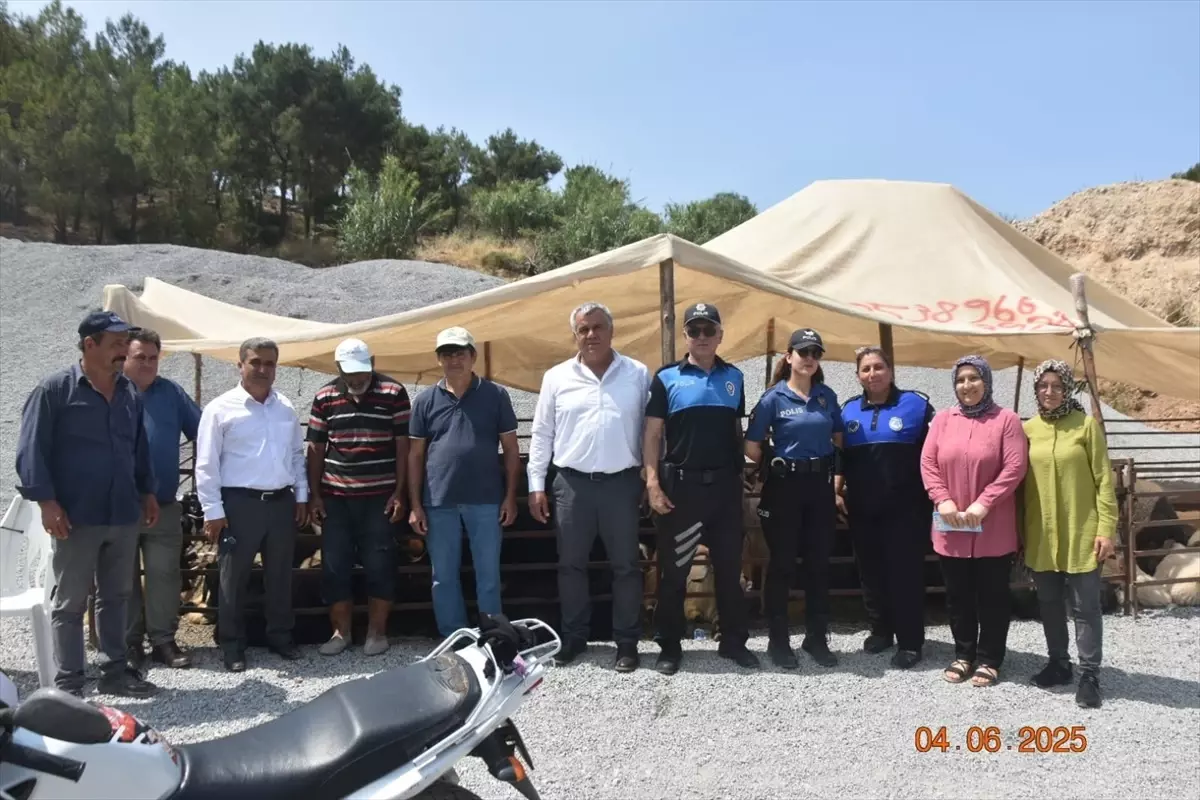 Bozyazı'da Kurban Pazarı Denetimi