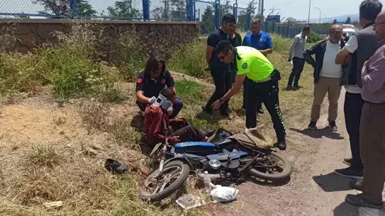 Konya'da Motosiklet-Minibüs Kazası