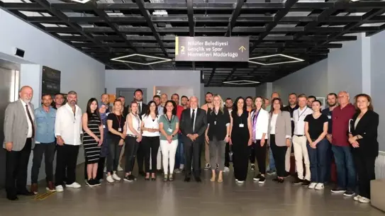 Nilüfer Belediyesi Çalışanları Bayramlaşma Töreninde Bir Araya Geldi