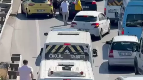 Beykoz'da Fenalaşan Sürücüye Yardım