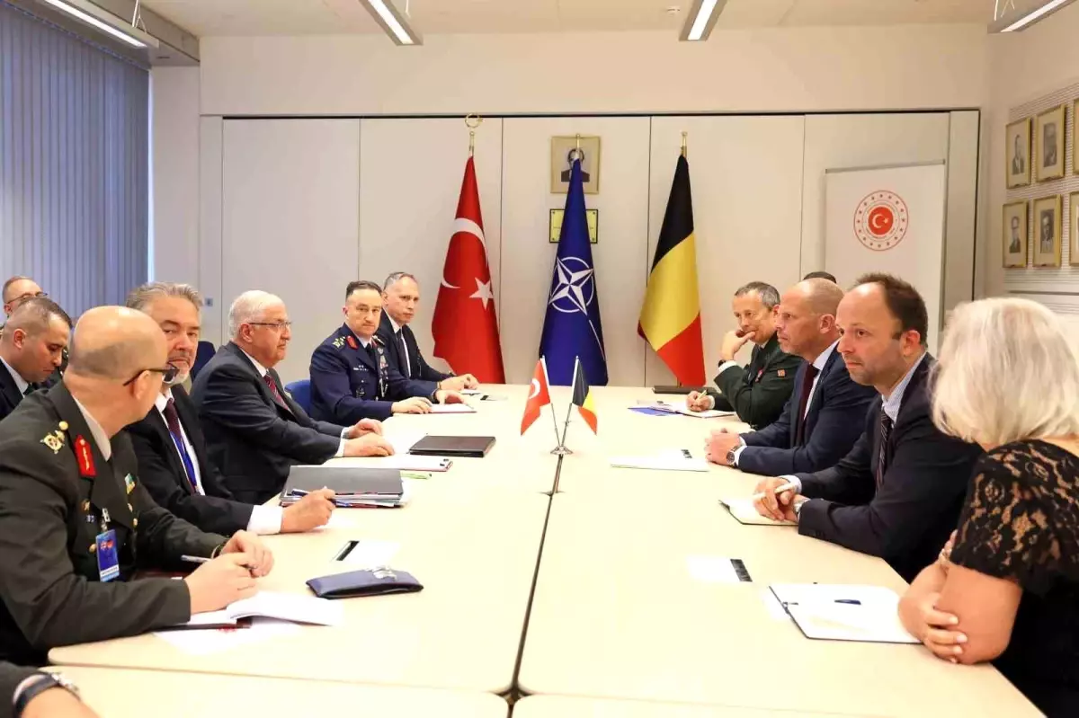 Yaşar Güler ve Theo Francken Görüştü