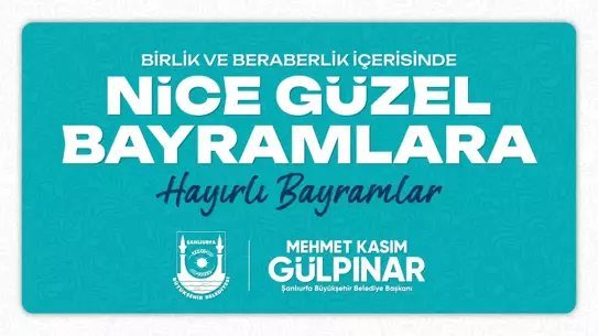 Başkan Gülpınar'dan Kurban Bayramı Mesajı