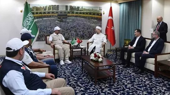 Hacılara Sağlık Hizmeti Ziyareti