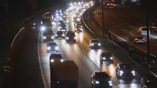 İstanbul'da Kurban Bayramı Tatili Trafik Yoğunluğu