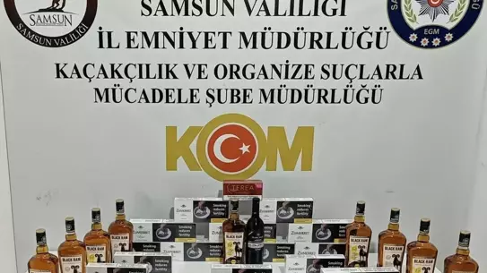 Samsun'da Kaçakçılık Operasyonu: 2 Gözaltı