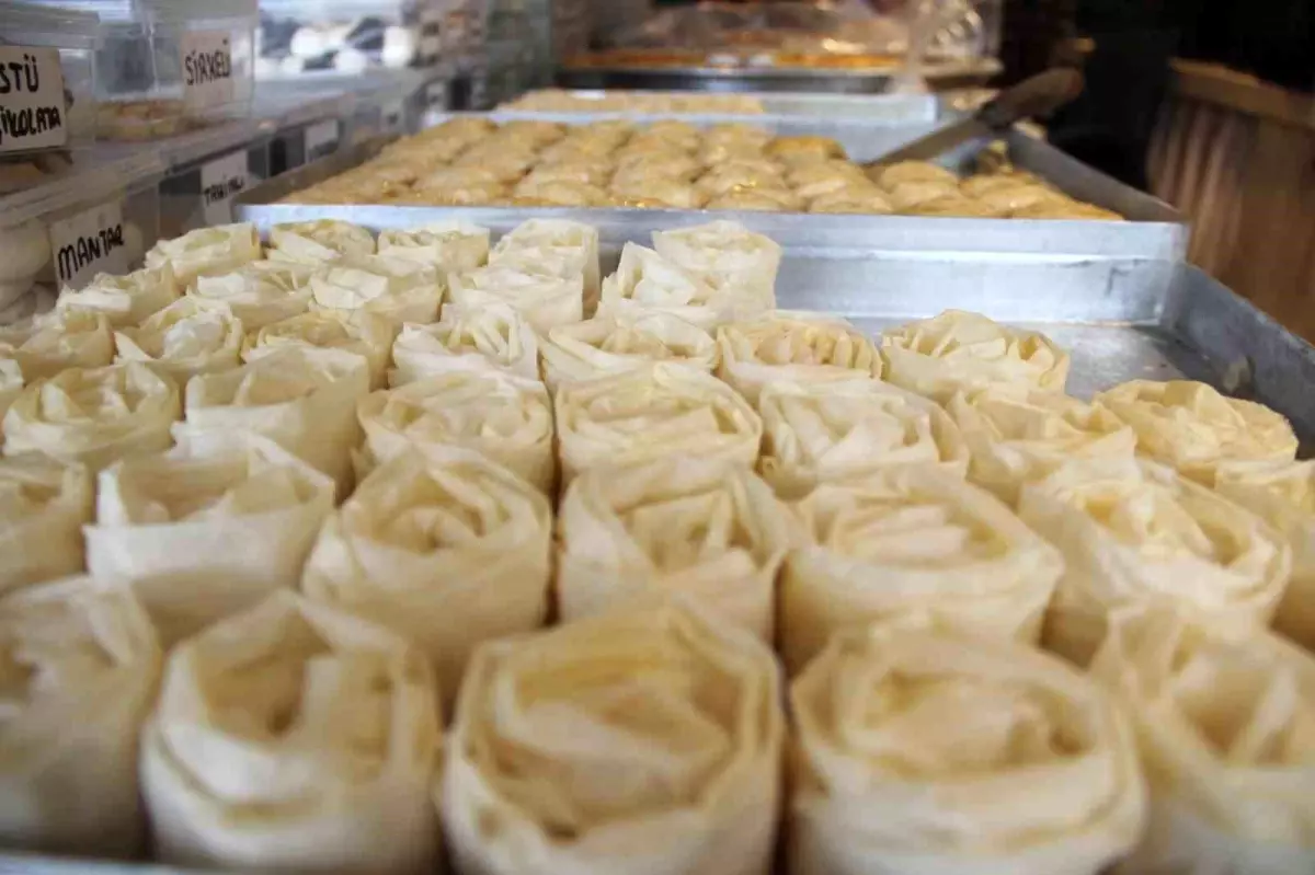 Çorum Baklavasına Yoğun İlgi