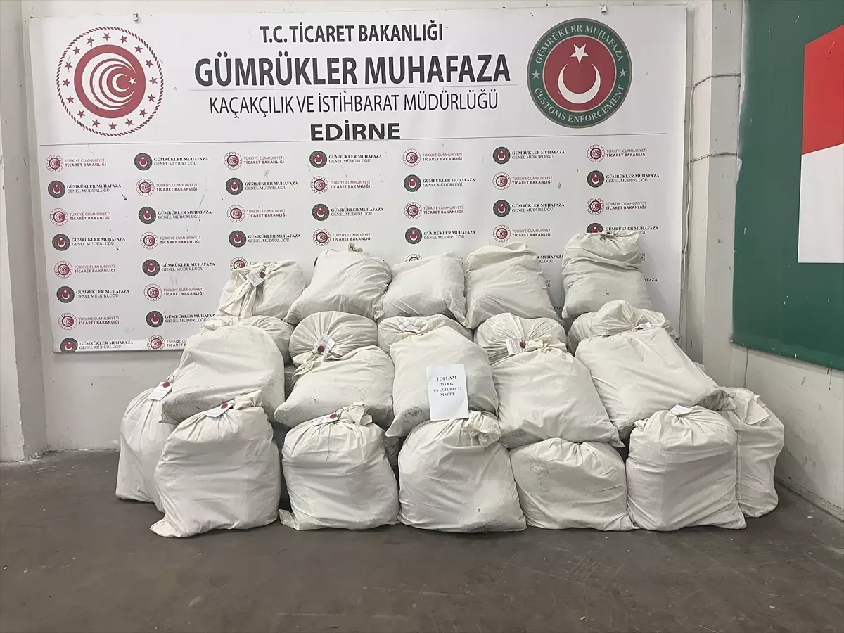 Kapıkule'de 318 kg Uyuşturucu Ele Geçirildi