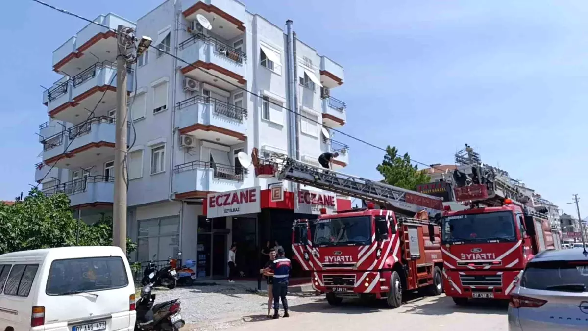 Manavgat'ta Baca Yangını Kısa Sürede Kontrol Altına Alındı
