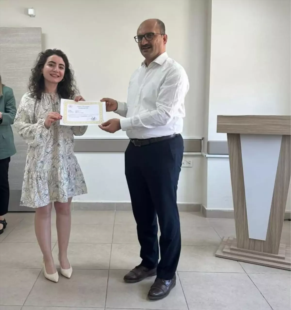 Kaymakam Abacı Sağlık Müdürlüğünü Ziyaret Etti