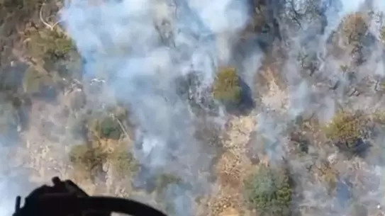 Foça'da Yangın Kontrol Altına Alındı
