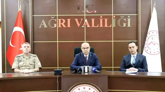Ağrı'da Güvenlik Toplantısı Yapıldı
