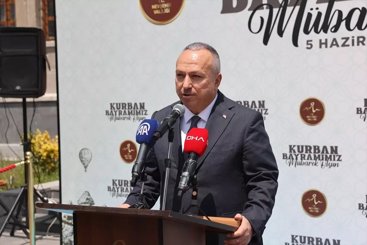 Nevşehir'de Kurban Bayramı Bayramlaşma Programı