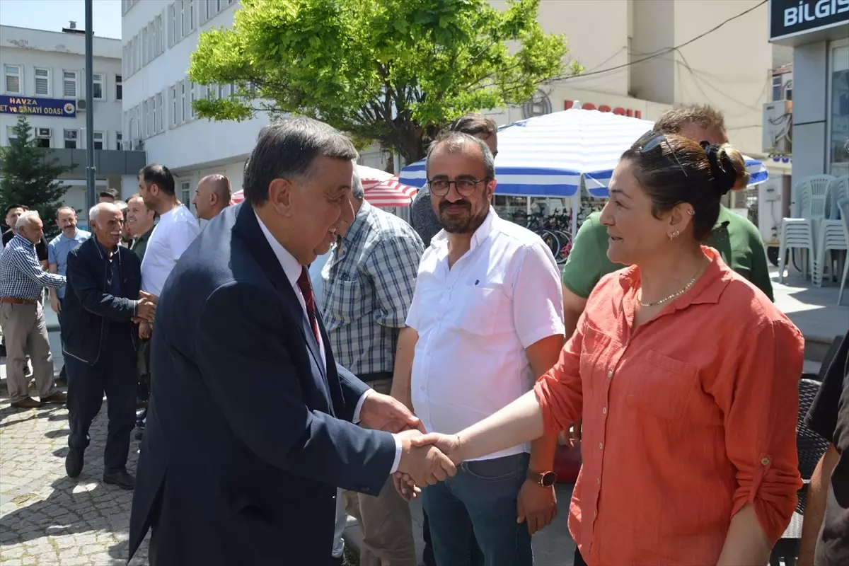 Havza Belediyesi bayramlaşma programı düzenledi