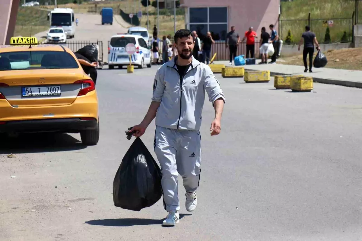 Sakarya'da Tahliye Heyecanı