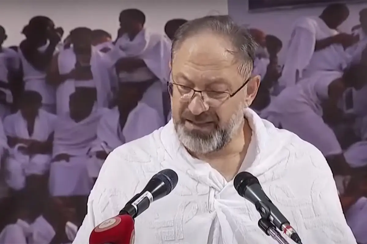Ali Erbaş Arafat'ta Dua Etti