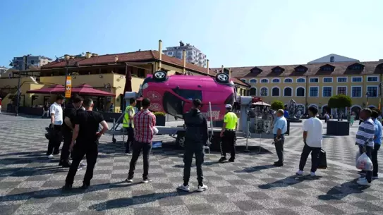 Emniyet Kemeri Simülasyonu ile Eğitildi