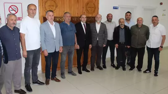 EYSİP, Kaymakam Pamuk'u Ziyaret Etti