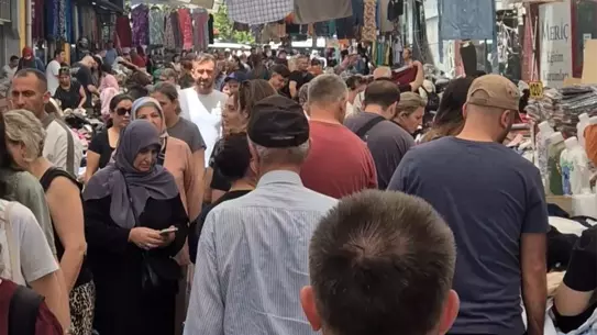 Süleymanpaşa Pazarı Bayram Öncesi Doldu Taşdı