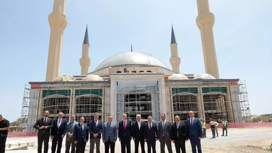 Tatar, Camii İnşaatını Ziyaret Etti