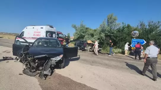 Amasya'da Trafik Kazası: 8 Yaralı