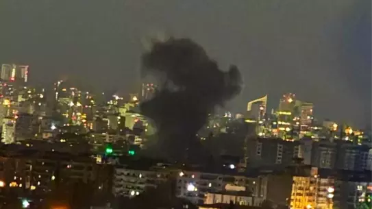 İsrail'in Beyrut'a Hava Saldırısı