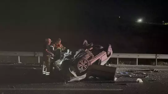 Kaza: Anne ve Baba Hayatını Kaybetti