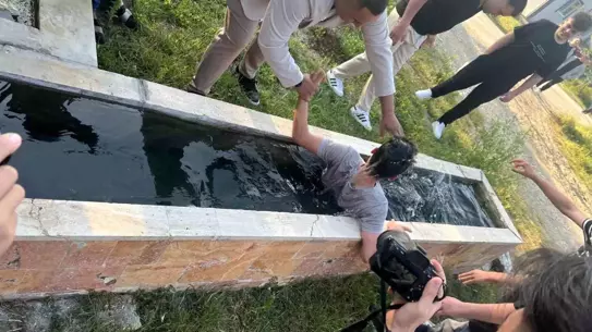 Bolu'da Gelenek: Uykusunu Çeşmede Açtılar