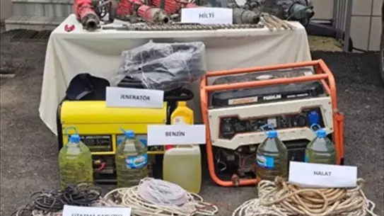 Kırklareli'nde Kaçak Kazı ve Uyuşturucu Operasyonu
