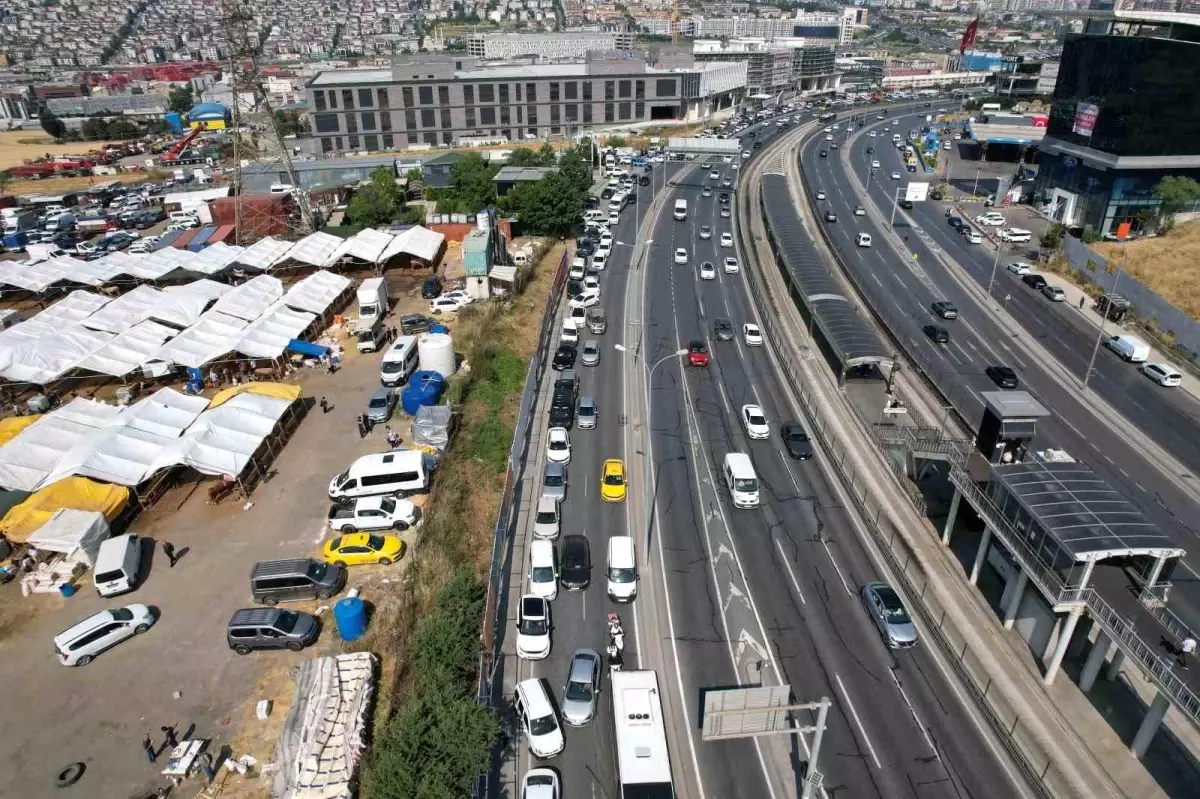 İstanbul'da Kurban Bayramı'nda Yoğunluk